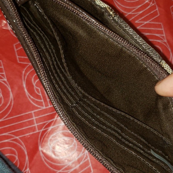Brown Coach Wristlet - Picture 5 of 7